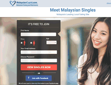 Tablet Screenshot of malaysiancupid.com